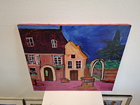 Acryl/doek, maya wildevuur (1944-2023), bretange, 2001 - afbeelding 2 van  7