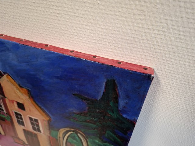 Acryl/doek, maya wildevuur (1944-2023), bretange, 2001 - afbeelding 3 van  7