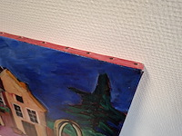 Acryl/doek, maya wildevuur (1944-2023), bretange, 2001 - afbeelding 3 van  7