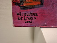 Acryl/doek, maya wildevuur (1944-2023), bretange, 2001 - afbeelding 6 van  7