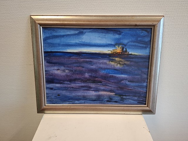 Acryl/doek, maya wildevuur (1944-2023), landschap - afbeelding 1 van  5