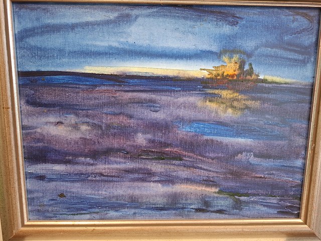 Acryl/doek, maya wildevuur (1944-2023), landschap - afbeelding 2 van  5