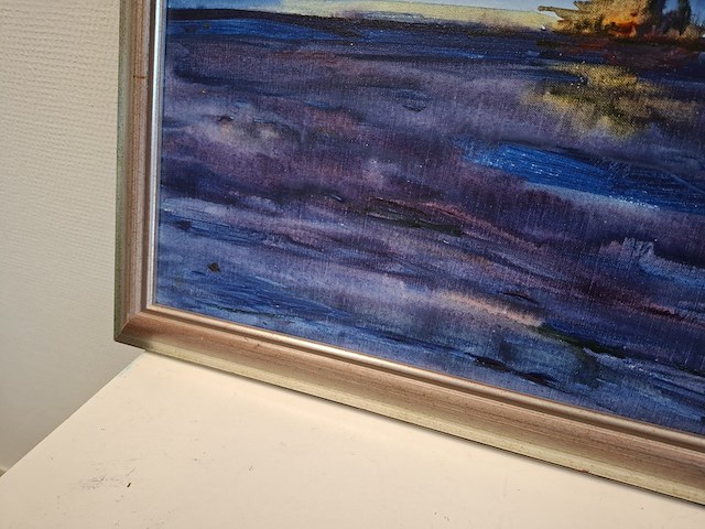 Acryl/doek, maya wildevuur (1944-2023), landschap - afbeelding 4 van  5