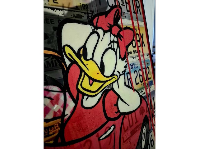 Acryl/epoxy op paneel micha - afbeelding 3 van  3