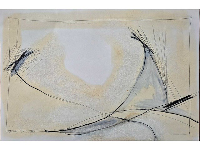 Acryl/krijt gert jan van maanen - afbeelding 1 van  3