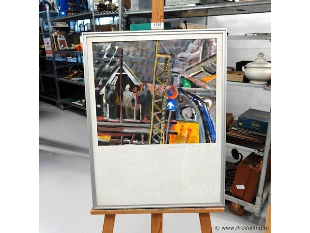 Acrylschilderij van riet van eldik - afbeelding 1 van  5