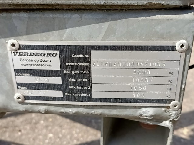 Actiewagen, verdegro, vd2 met diverse verkeersborden, 2005 - afbeelding 9 van  20