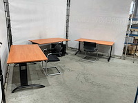 Actif - bureau tafels met stoelen en ladenblok - afbeelding 2 van  9
