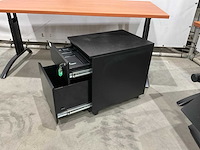 Actif - bureau tafels met stoelen en ladenblok - afbeelding 6 van  9