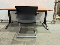Actif - bureau tafels met stoelen en ladenblok - afbeelding 8 van  9