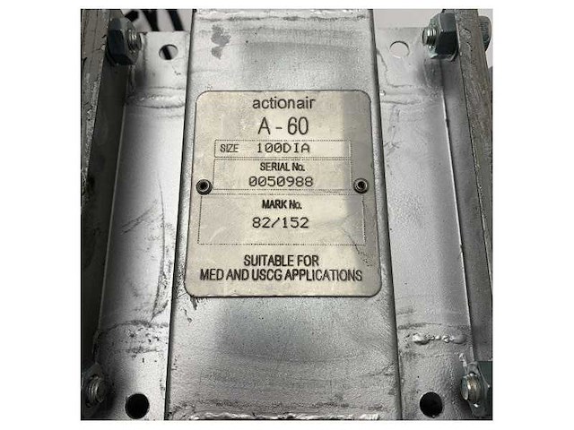 Actionair marine fire damper a-60 100 dia - sam24-1-l2 - afbeelding 5 van  5