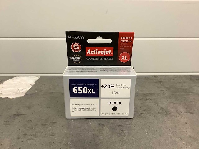 Activejet ah-650bs for hp inkt (61x) - afbeelding 2 van  3