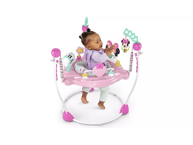 Activity jumper bright starts / disney baby, 13062, roze/multicolor - afbeelding 2 van  3