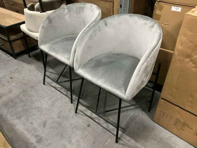 Actona eetkamerstoelen zithoogte 45cm (2x) - afbeelding 1 van  3