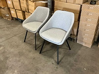 Actona eetkamerstoelen zithoogte 46cm (2x) - afbeelding 1 van  3