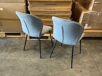Actona eetkamerstoelen zithoogte 47cm (2x) - afbeelding 2 van  3