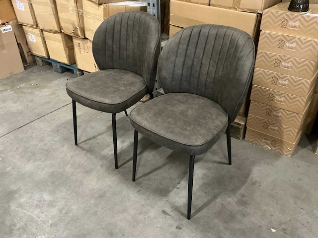 Actona eetkamerstoelen zithoogte 47cm (2x) - afbeelding 2 van  3