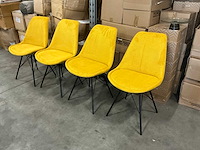 Actona eetkamerstoelen zithoogte 48cm (4x) - afbeelding 1 van  3