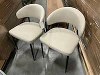 Actona group eetkamerstoelen zithoogte 46cm (2x)