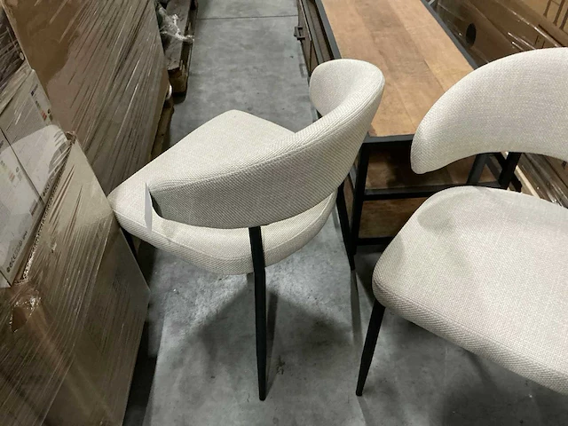 Actona group eetkamerstoelen zithoogte 46cm (2x) - afbeelding 2 van  3