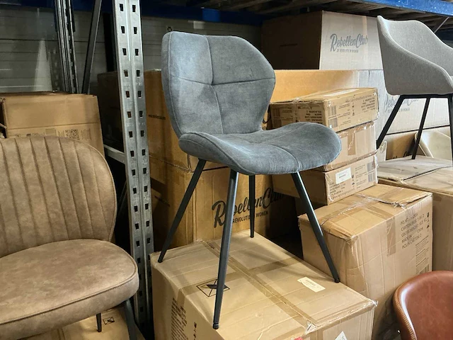 Actona group petri eetkamerstoelen zithoogte 47cm (4x) - afbeelding 1 van  4