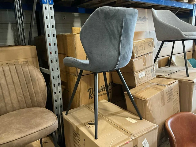 Actona group petri eetkamerstoelen zithoogte 47cm (4x) - afbeelding 2 van  4