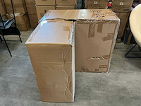 Actona roterende fauteuil met voetenbankje (2x) - afbeelding 3 van  5