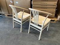 Actona stoelen met armleuning zithoogte 45cm (2x) - afbeelding 2 van  3