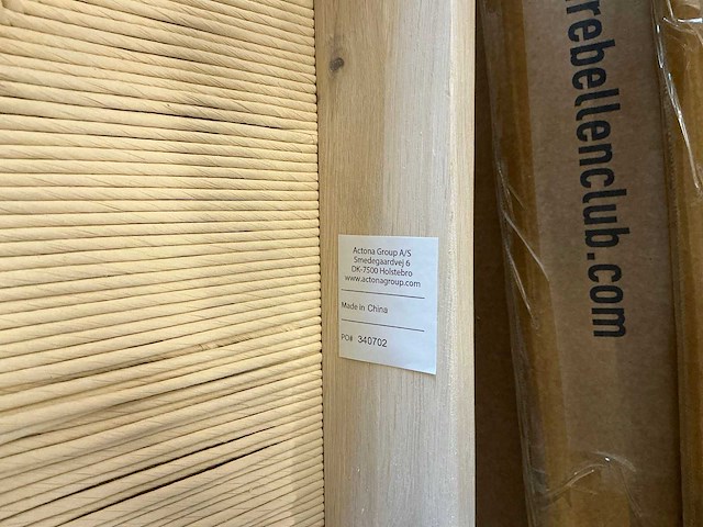 Actona stoelen met armleuning zithoogte 45cm (2x) - afbeelding 3 van  3