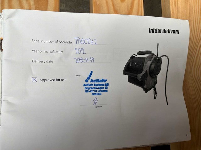 Actsafe t1-16 tactical ascender elektrische touwstijger - afbeelding 3 van  14