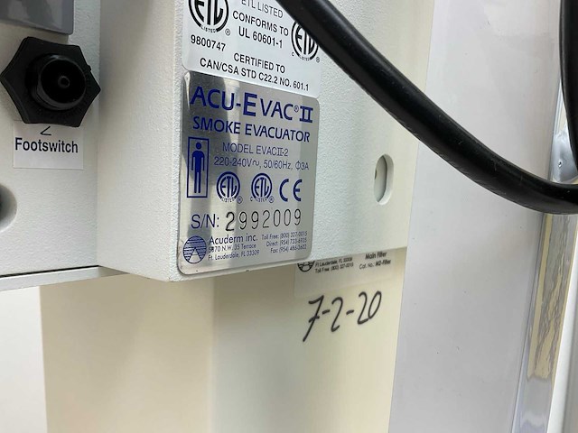 Acu evac ii rook afzuigsysteem - afbeelding 6 van  6
