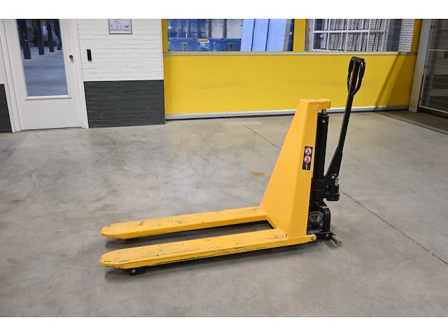 Acx10m 1000kg hand hydraulische hoogheffer palletwagen - afbeelding 1 van  5