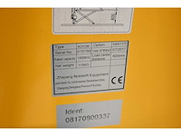 Acx10m 1000kg hand hydraulische hoogheffer palletwagen - afbeelding 5 van  5