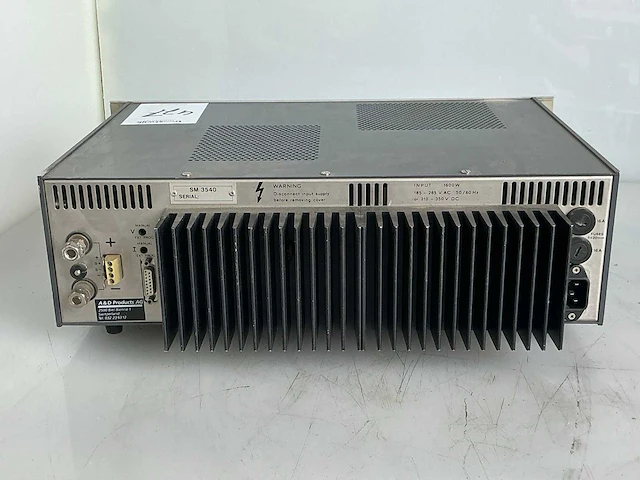 A&d sm3540 gelijkspanningsvoeding - afbeelding 4 van  5