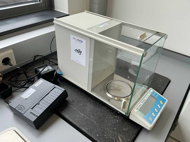 Adam aaa 250l weegschaal met thermoprinter - afbeelding 1 van  6
