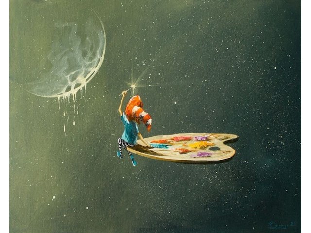 Adam burczyc (1982- ) "painted" - afbeelding 1 van  9