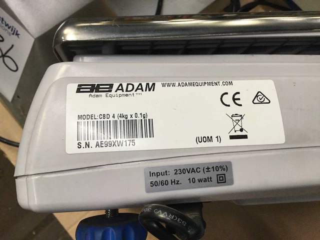 Adam cbd 4 digitale telweegschaal - afbeelding 2 van  3