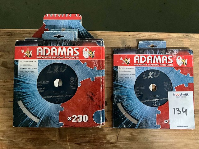 Adamas diamantzaagblad - 230mm (7x) - afbeelding 1 van  3