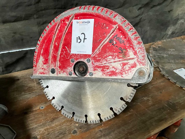 Adamas hsx-350 muurzaagmachine - afbeelding 2 van  6