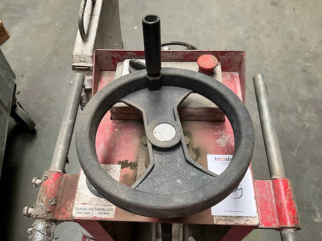 Adamas vz 1-5,5-s vloerenzaagmachine - afbeelding 5 van  8