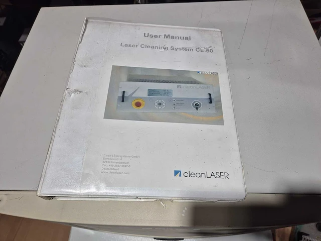 Adapt laser - clean laser cl50 - laser oppervlakte schoonmaker - afbeelding 11 van  19