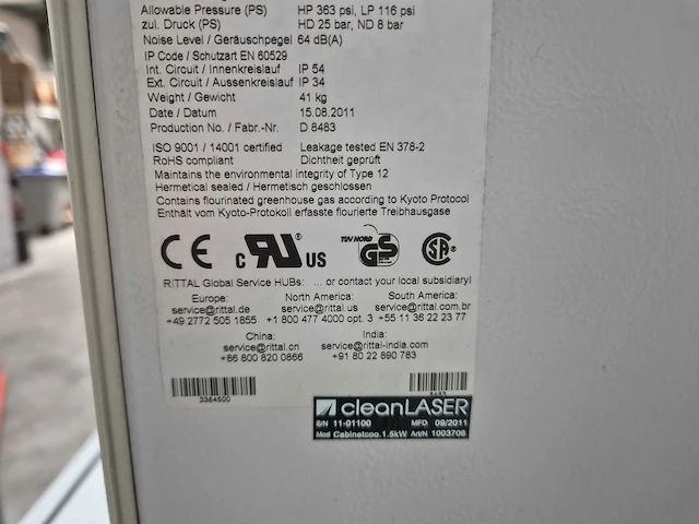 Adapt laser - clean laser cl50 - laser oppervlakte schoonmaker - afbeelding 15 van  19