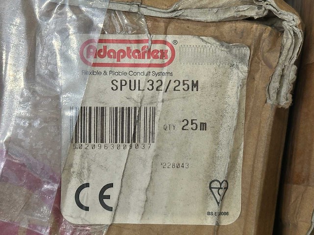 Adaptaflex - partij flexibele elektrabuis spul32 25 meter (3x) - afbeelding 4 van  7