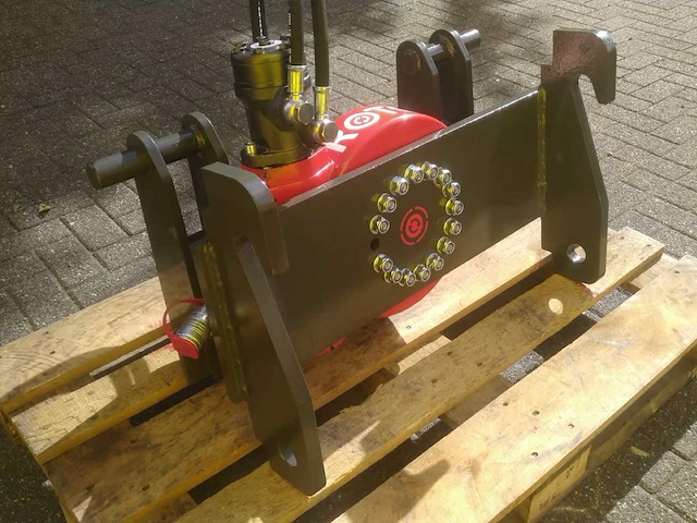 Adapter 360° hydraulische rotator-adapter wacker neuson / weidemann - afbeelding 1 van  7