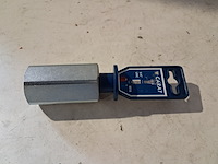 Adapter, carat, es004100000 5/4" unc x m16 - afbeelding 1 van  5