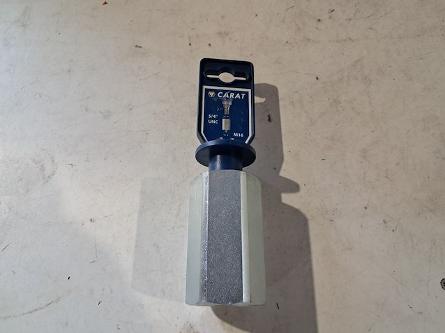 Adapter, carat, es004100000 5/4" unc x m16 - afbeelding 2 van  5