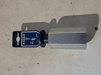 Adapter, carat, es004100000 5/4" unc x m16 - afbeelding 2 van  4