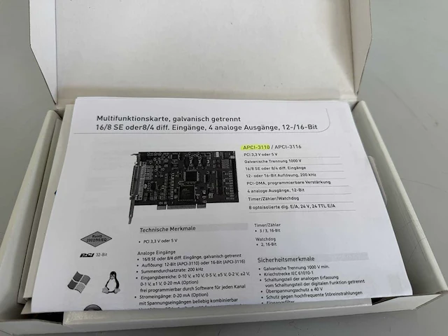 Addi-data - apci-3110 - pci kaart - afbeelding 4 van  5