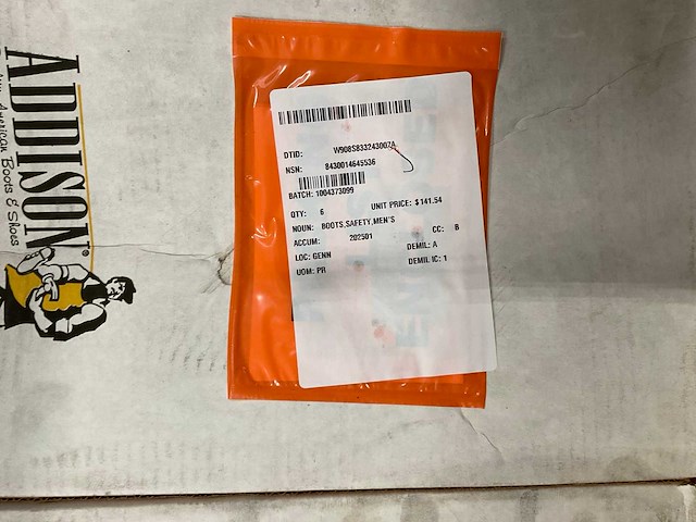 Addison 6xw and 12,5r and 6n safety boots (21x) - afbeelding 2 van  7