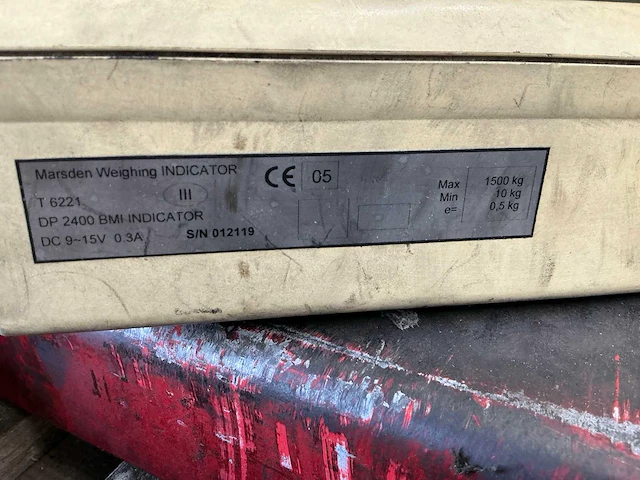 Ade t6221 palletweegschaal - afbeelding 3 van  3